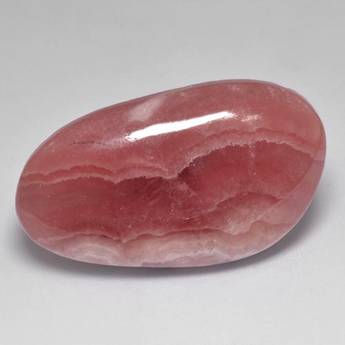 Rodocrosite naturale multicolore da 49,58 ct, forma fantasia, traslucido