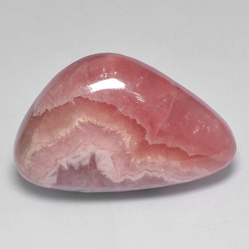 Rodocrosite naturale multicolore da 25,85 ct, forma fantasia, traslucido
