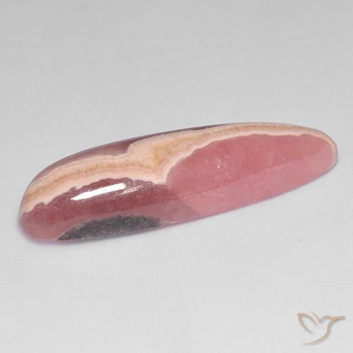 Rodocrosite Multicolore naturale da 21.02 ct, Taglio a fantasia, Traslucido