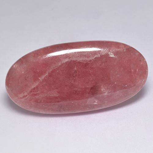 Rodocrosite naturale multicolore da 36,04 ct, taglio ovale, traslucido