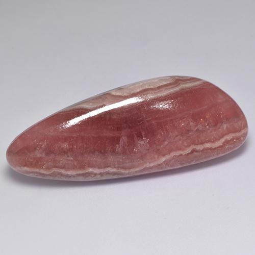 Rodocrosite naturale multicolore da 60,84 ct, forma fantasia, traslucido