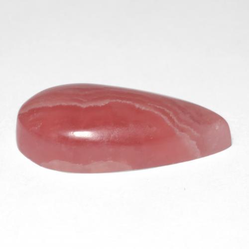 Rodocrosite naturale multicolore da 12,43 ct, taglio a pera, traslucido