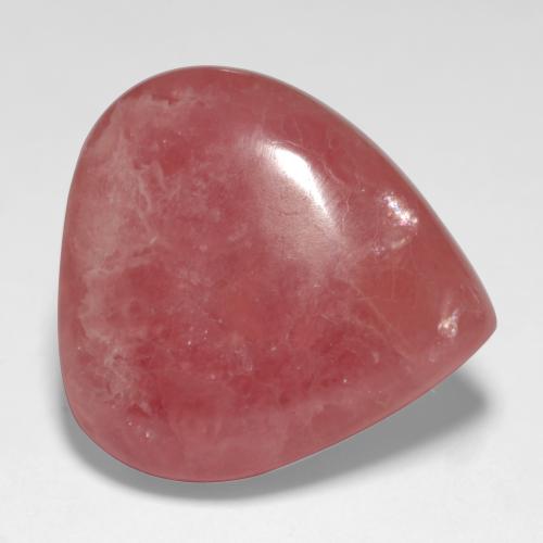 Rodocrosite naturale multicolore da 19,46 ct, taglio a pera, traslucido