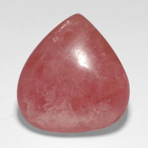 Rodocrosite naturale multicolore da 19,46 ct, taglio a pera, traslucido