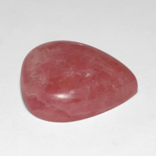 Rodocrosite naturale multicolore da 19,46 ct, taglio a pera, traslucido
