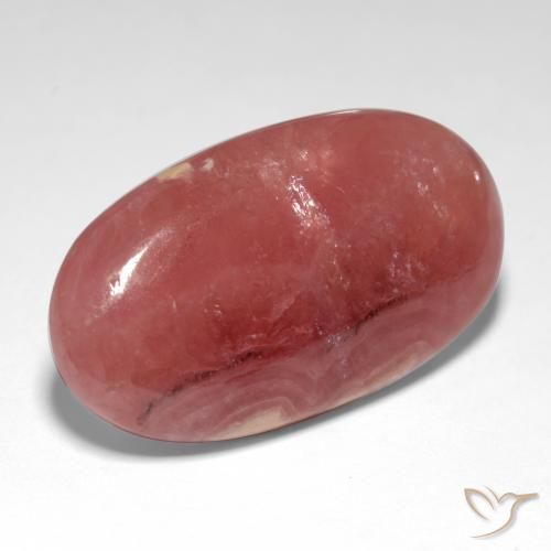 Rodocrosite Multicolore naturale da 29.28 ct, Ovale, Traslucido