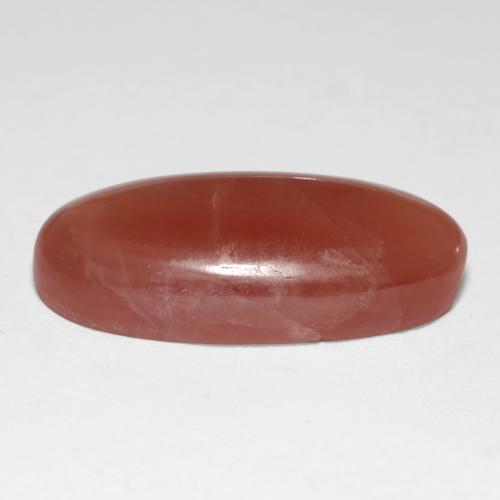 Rodocrosite naturale multicolore da 14,95 ct, taglio ovale, traslucido