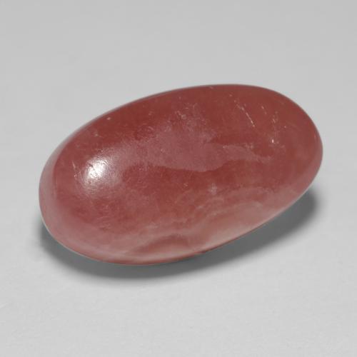 Rodocrosite naturale multicolore da 10,22 ct, taglio ovale, traslucido