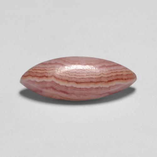 Rodocrosite naturale multicolore da 2,39 ct, marchesa, traslucido