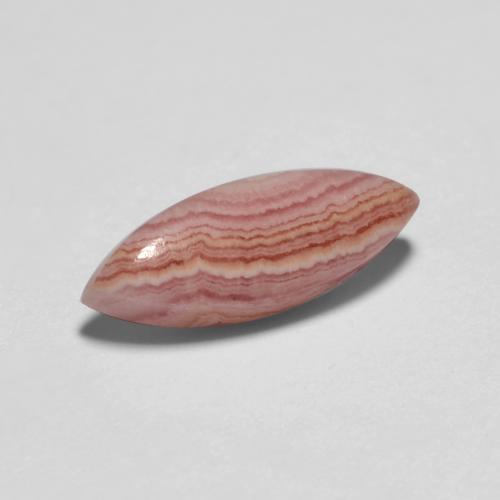 Rodocrosite naturale multicolore da 2,39 ct, marchesa, traslucido