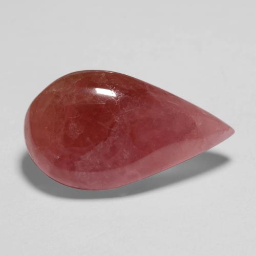 Rodocrosite naturale multicolore da 10,47 ct, taglio a pera, traslucido