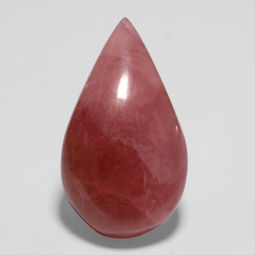 Rodocrosite naturale multicolore da 10,47 ct, taglio a pera, traslucido