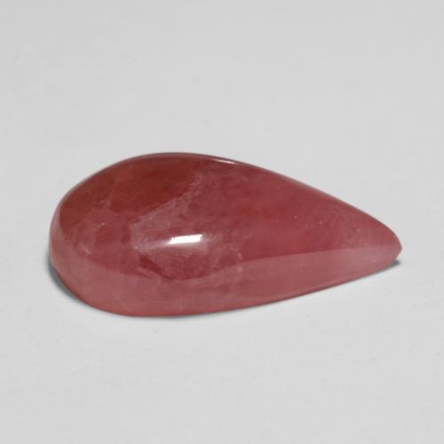 Rodocrosite naturale multicolore da 10,47 ct, taglio a pera, traslucido