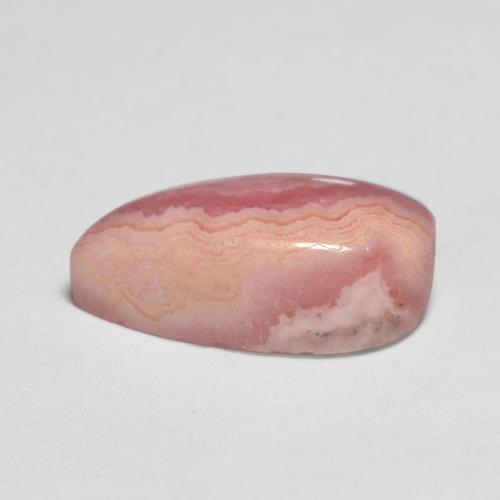 Rodocrosite naturale multicolore da 2,65 ct, taglio a pera, traslucido