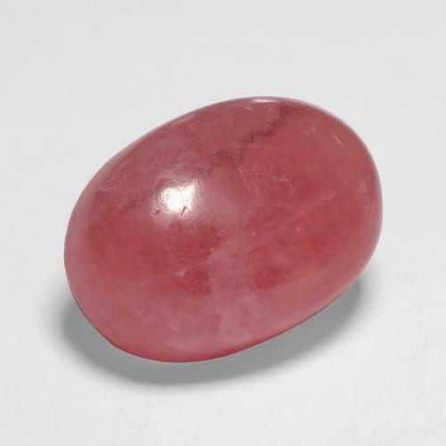 Rodocrosite naturale multicolore da 8,70 ct, taglio ovale, traslucido