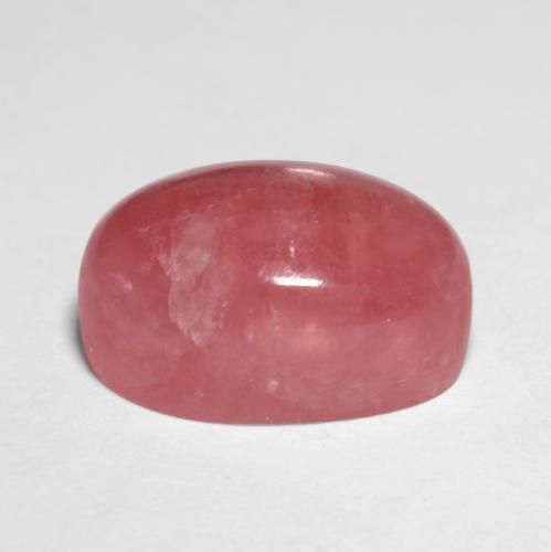 Rodocrosite naturale multicolore da 8,70 ct, taglio ovale, traslucido