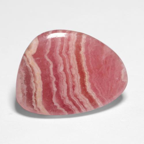 Rodocrosite naturale multicolore da 8,64 ct, forma fantasia, traslucido