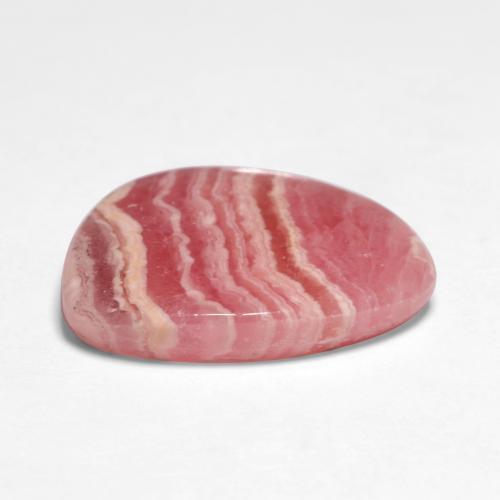 Rodocrosite naturale multicolore da 8,64 ct, forma fantasia, traslucido