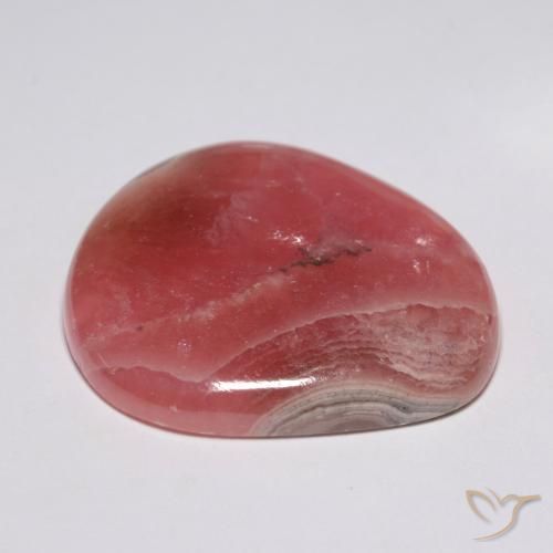 Rodocrosite Multicolore naturale da 32.75 ct, Taglio a fantasia, Traslucido