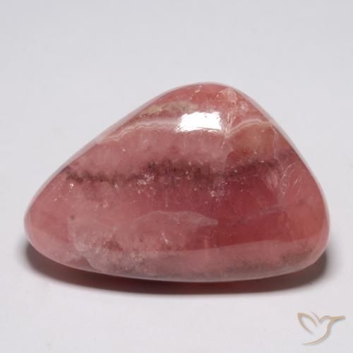 33.56ct Naturale Multicolore Rodocrosite, Taglio a fantasia, Traslucido