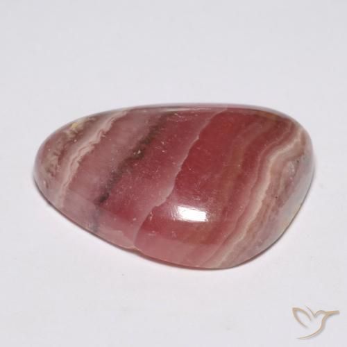 Rodocrosite Multicolore naturale da 25.41 ct, Taglio a fantasia, Traslucido