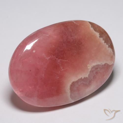 Rodocrosite Multicolore naturale da 52.74 ct, Ovale, Traslucido