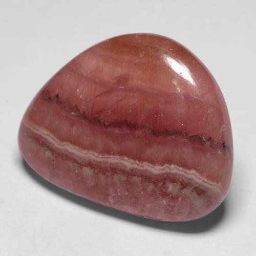 Rodocrosite naturale multicolore da 20,57 ct, forma fantasia, traslucido