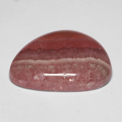 Rodocrosite naturale multicolore da 20,57 ct, forma fantasia, traslucido