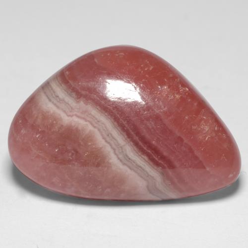 Rodocrosite naturale multicolore da 21,20 ct, forma fantasia, traslucido