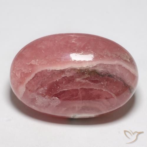Rodocrosite Multicolore naturale da 48.14 ct, Ovale, Traslucido