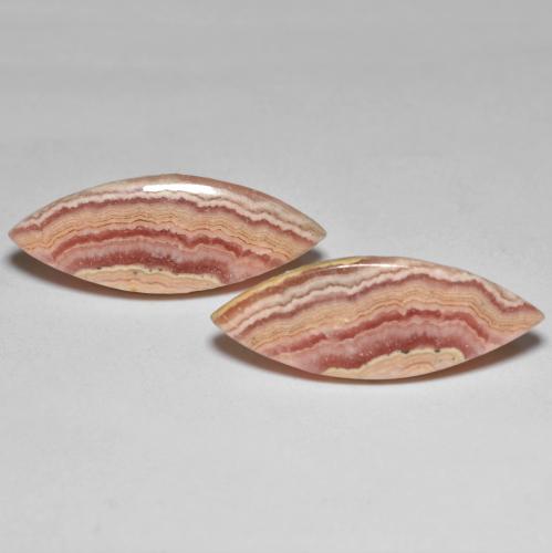 Rodocrosite naturale multicolore da 17,70 ct, marchesa, opaco