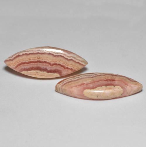 Rodocrosite naturale multicolore da 17,70 ct, marchesa, opaco