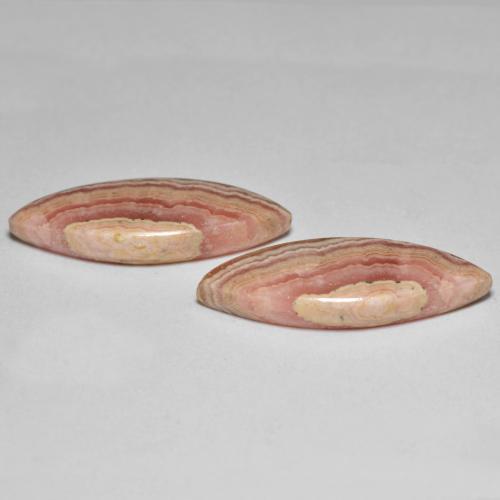 Rodocrosite naturale multicolore da 17,70 ct, marchesa, opaco
