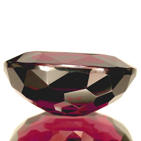 Granato rodolite naturale rosso da 18,30 ct, taglio ovale, VVS