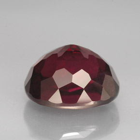 Granato rodolite naturale rosso da 13,09 ct, taglio ovale, VS
