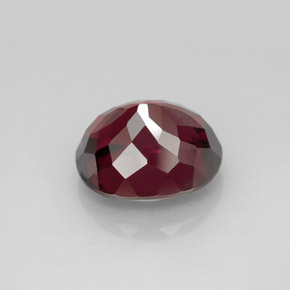 Granato rodolite naturale rosso da 6,85 ct, taglio ovale, VS