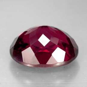 Granato rodolite naturale rosso da 9,88 ct, taglio ovale, VS