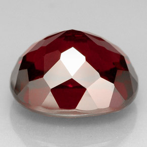 Granato rodolite naturale rosso da 10,33 ct, taglio ovale, VS
