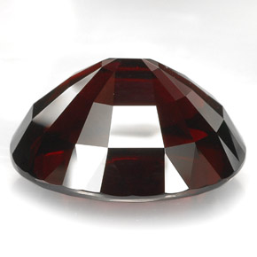 Granato rodolite naturale rosso da 96,96 ct, taglio ovale, VVS