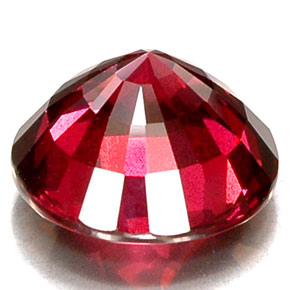 Granato rodolite naturale rosso da 7,93 ct, taglio rotondo, VS
