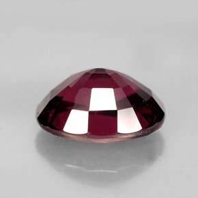 Granato rodolite naturale rosso da 6,39 ct, taglio ovale, VS