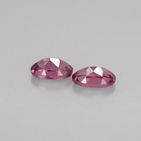 Granato rodolite naturale rosa da  ct, taglio ovale, VVS-VS