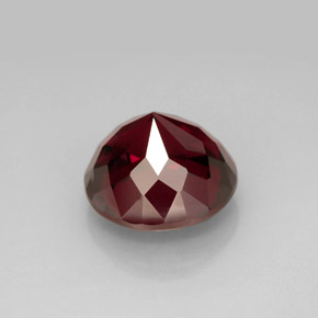 Granato rodolite naturale rosso da 6,59 ct, taglio rotondo, VS
