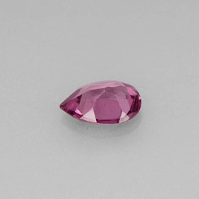 Granato rodolite naturale viola da 0,69 ct, taglio a pera, VS-SI