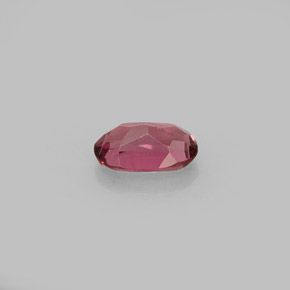 Granato rodolite naturale rosso da 0,60 ct, taglio ovale, VVS-VS