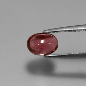 Granato rodolite naturale rosso da 1,18 ct, trasparente, trasparente/traslucido