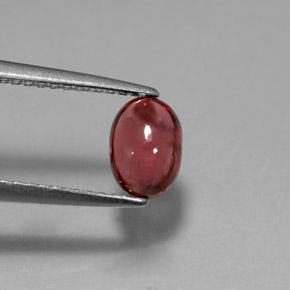 Granato rodolite naturale rosso da 1,18 ct, trasparente, trasparente/traslucido