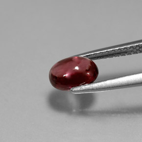 Granato rodolite naturale rosso da 1,18 ct, trasparente, trasparente/traslucido