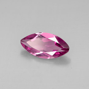 Granato Rodolite Rosa violetto naturale da 1.12 ct, Taglio marquise, VS