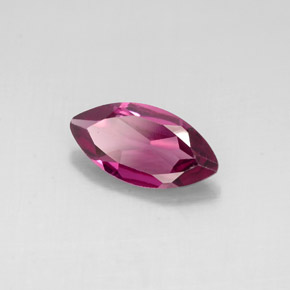 Granato Rodolite Rosa violetto naturale da 1.12 ct, Taglio marquise, VS